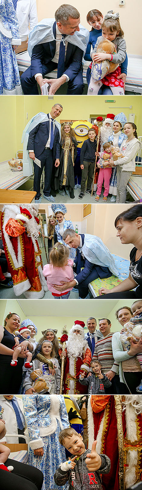 Belarus' first vice premier visits Minsk Children's Surgery Hospital