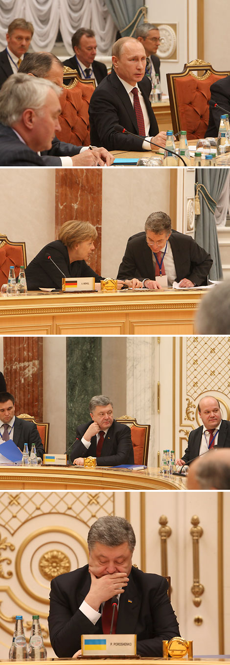 Negotiations of the Normandy Four in Minsk 

