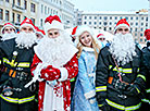 Father Frost Parade in Minsk
