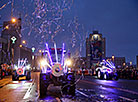 Parade of Father Frosts and Snow Maidens in Minsk