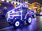 Parade of Father Frosts and Snow Maidens in Minsk