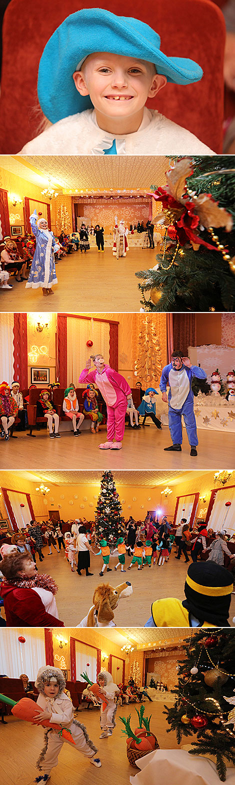 Our Children charity campaign in the Rudensk orphanage