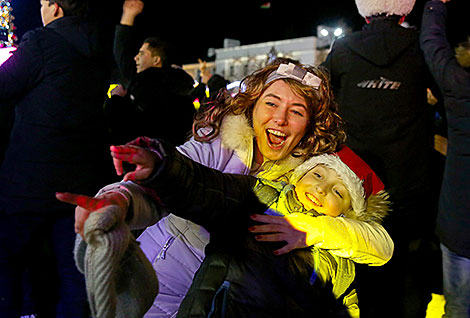 New Year’s night 2020 in Brest