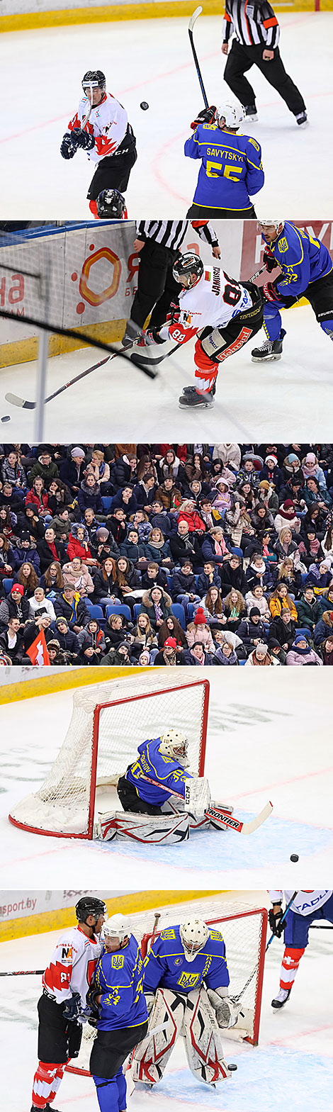 Ukraine win Minsk Christmas Amateur Ice Hockey Tournament opener