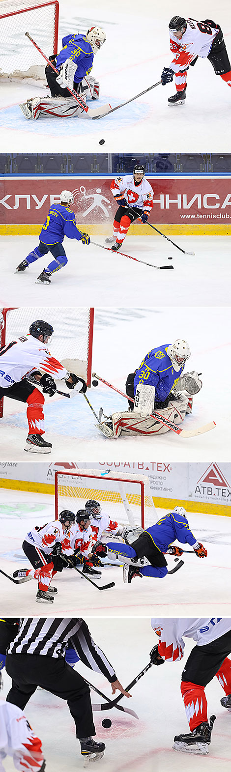 Ukraine win Minsk Christmas Amateur Ice Hockey Tournament opener