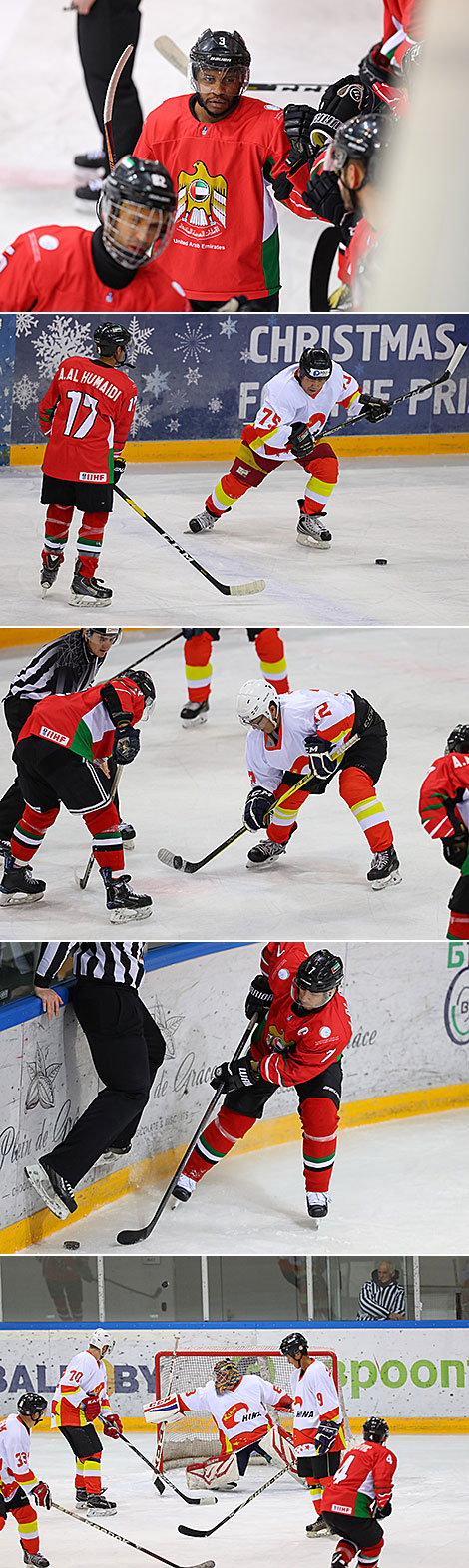 UAE defeat China at Christmas amateur ice hockey tournament 
