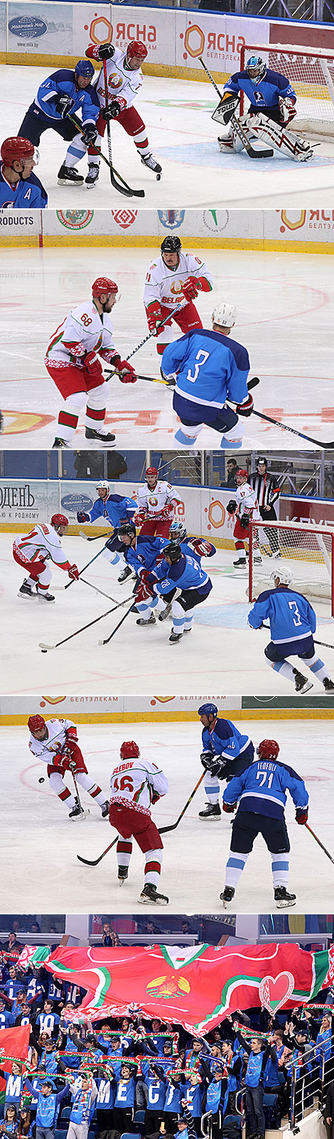 Команда Президента Беларуси победила сборную IIHF на Рождественском турнире