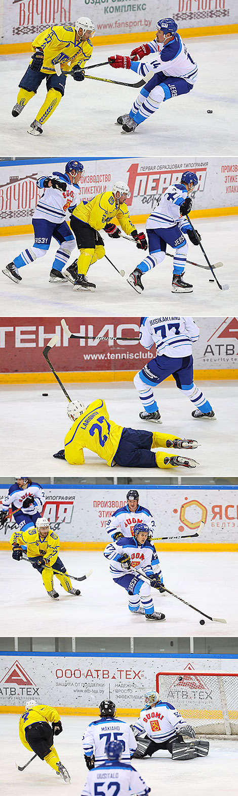 Финны обыграли хоккеистов Украины на XVI Рождественском турнире 