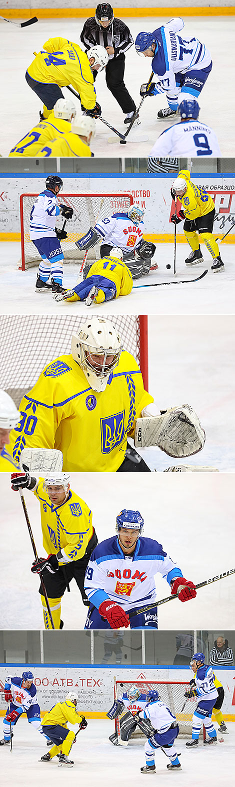 Финны обыграли хоккеистов Украины на XVI Рождественском турнире 