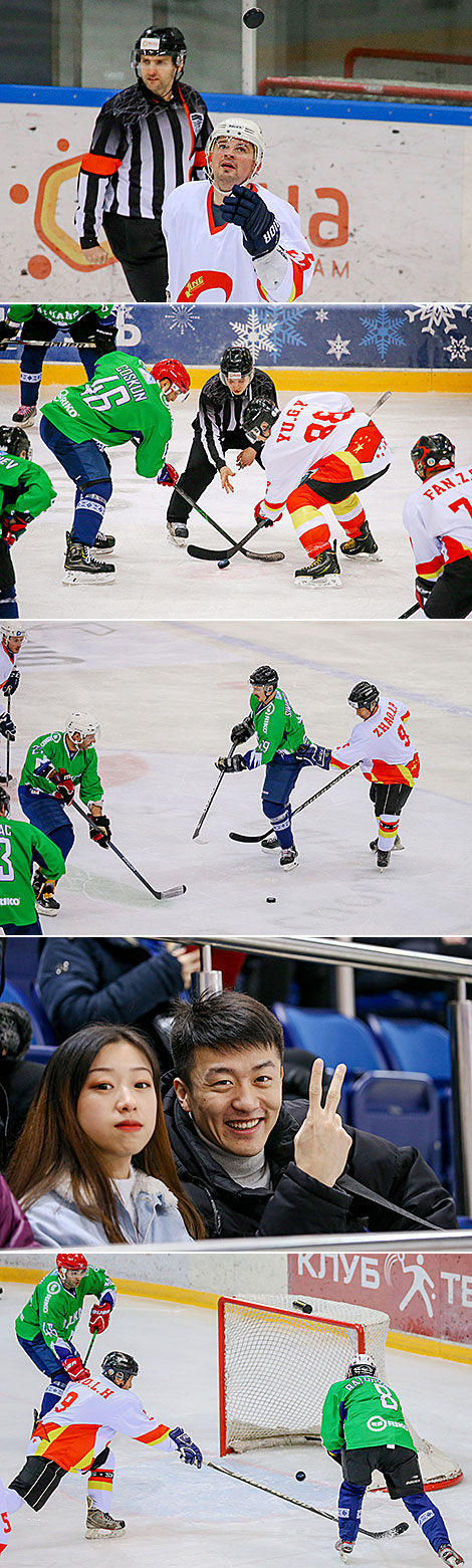 Minsk Christmas Amateur Ice Hockey Tournament: Balkans Team v China (19:8)