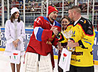 Minsk Christmas Amateur Ice Hockey Tournament: Russia v Germany (8:1) 