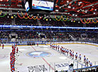 Finals of Christmas ice hockey tournament in MInsk: Belarus v Russia 