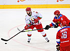 Christmas ice hockey tournament: Belarus v Russia 