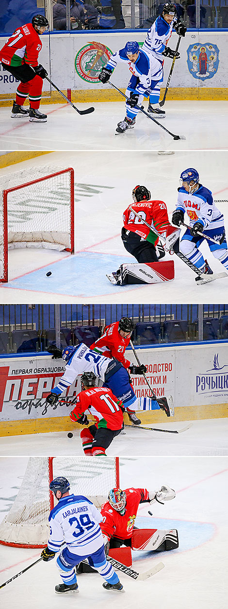 Christmas ice hockey tournament: UAE v Finland  
