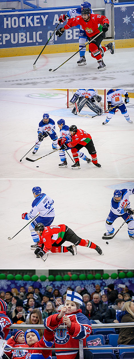 Christmas ice hockey tournament: UAE v Finland  