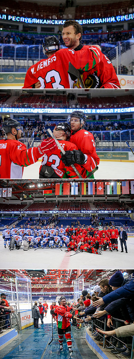 UAE Team wins bronze at the 16th Christmas ice hockey tournament in Minsk