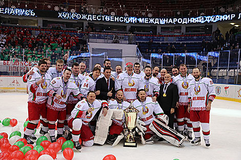 Belarus President’s Team win Christmas ice hockey tournament