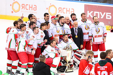 Belarus President’s Team win Christmas ice hockey tournament