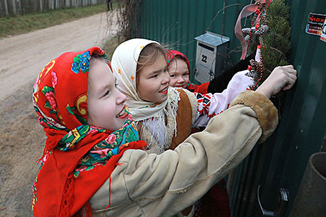 Детский колядный обряд 