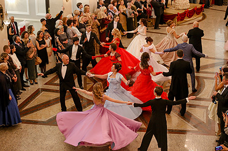 New Year’s Ball at the Bolshoi Theater of Belarus