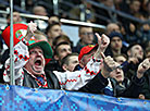 During the match of Dinamo Minsk against a team of extra league clubs