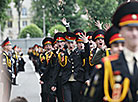 Graduation party at Minsk Suvorov Military School