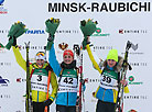 Kinga Mitoraj (Poland), Yulia Zhuravok (Ukraine), Galina Vishnevskaya (Kazakhstan)