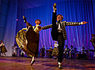 Khoroshki folk dance company's concert