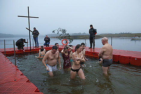 Крещенские купания в Гродно