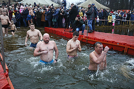 Крещенские купания в Гродно