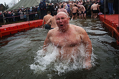 Крещенские купания в Гродно