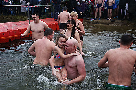 Крещенские купания в Гродно