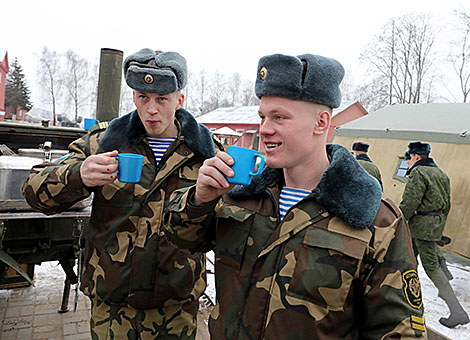 Крещение в 103-й отдельной воздушно-десантной бригаде