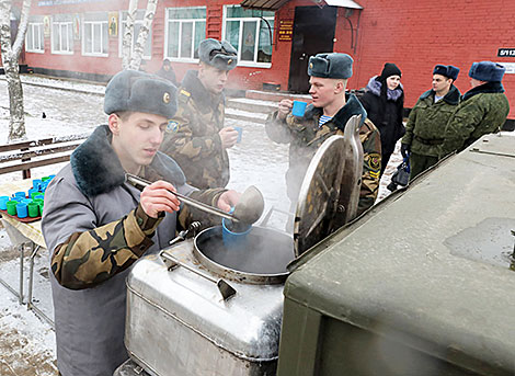 Крещение в 103-й отдельной воздушно-десантной бригаде