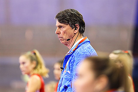 Team Belarus Head Coach Herman Kruis 
