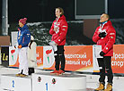 Champion Jonas Uglem Mobbaken (Norway), Felix Leitner (Austria), Mattis Haug (Norway)