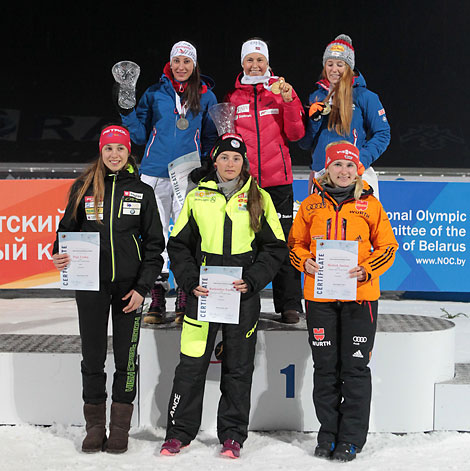 Ingrid Landmark Tandrevold (Norway), Julia Schwaiger (Austria), Simone Kupfner (Austria)