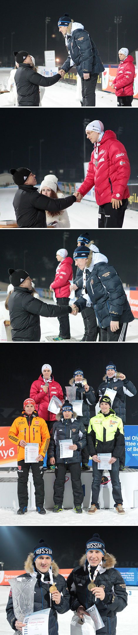 Eduard Latypov (Russia), Vemund Gurigard (Norway), Alexander Povarnitsyn (Russia)