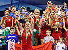 Женская сборная Беларуси выиграла ЧЕ-2020 по индор-хоккею в Минске
