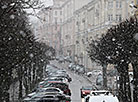 Мокрый снег в Минске