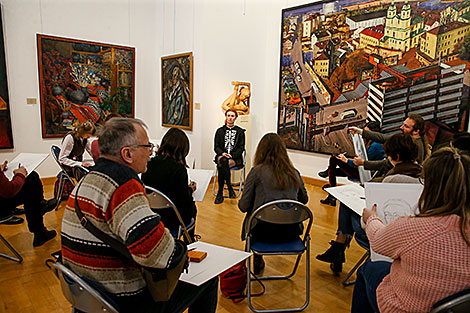 Visual art festival at Belarus' National Art Museum