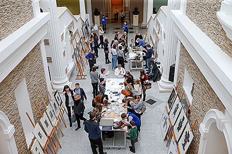 Visual art festival at Belarus' National Art Museum