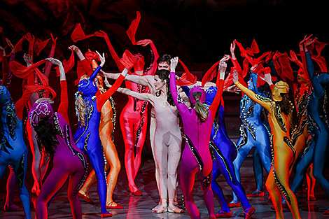 The Creation of the World ballet at Belarus' Bolshoi Theater