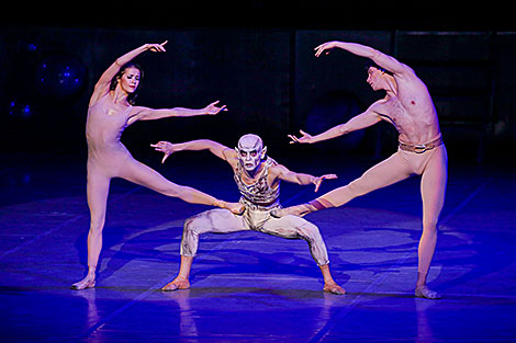 The Creation of the World ballet at Belarus' Bolshoi Theater