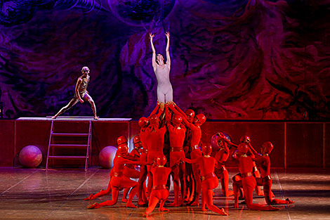 The Creation of the World ballet at Belarus' Bolshoi Theater 