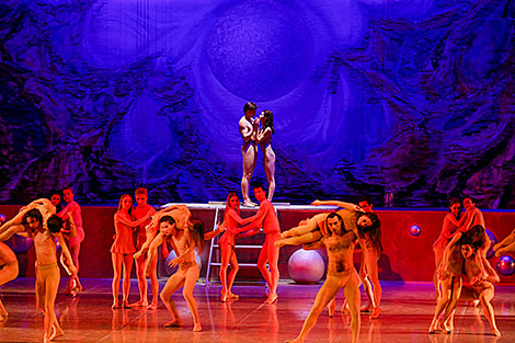 The Creation of the World ballet at Belarus' Bolshoi Theater