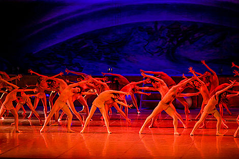 The Creation of the World ballet at Belarus' Bolshoi Theater