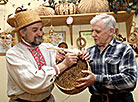 Artisan Vasily Simankovich and Viktor Kamishev