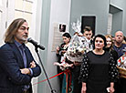 Nikas Safronov's art exhibition in Mogilev