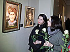 Nikas Safronov's art exhibition in Mogilev